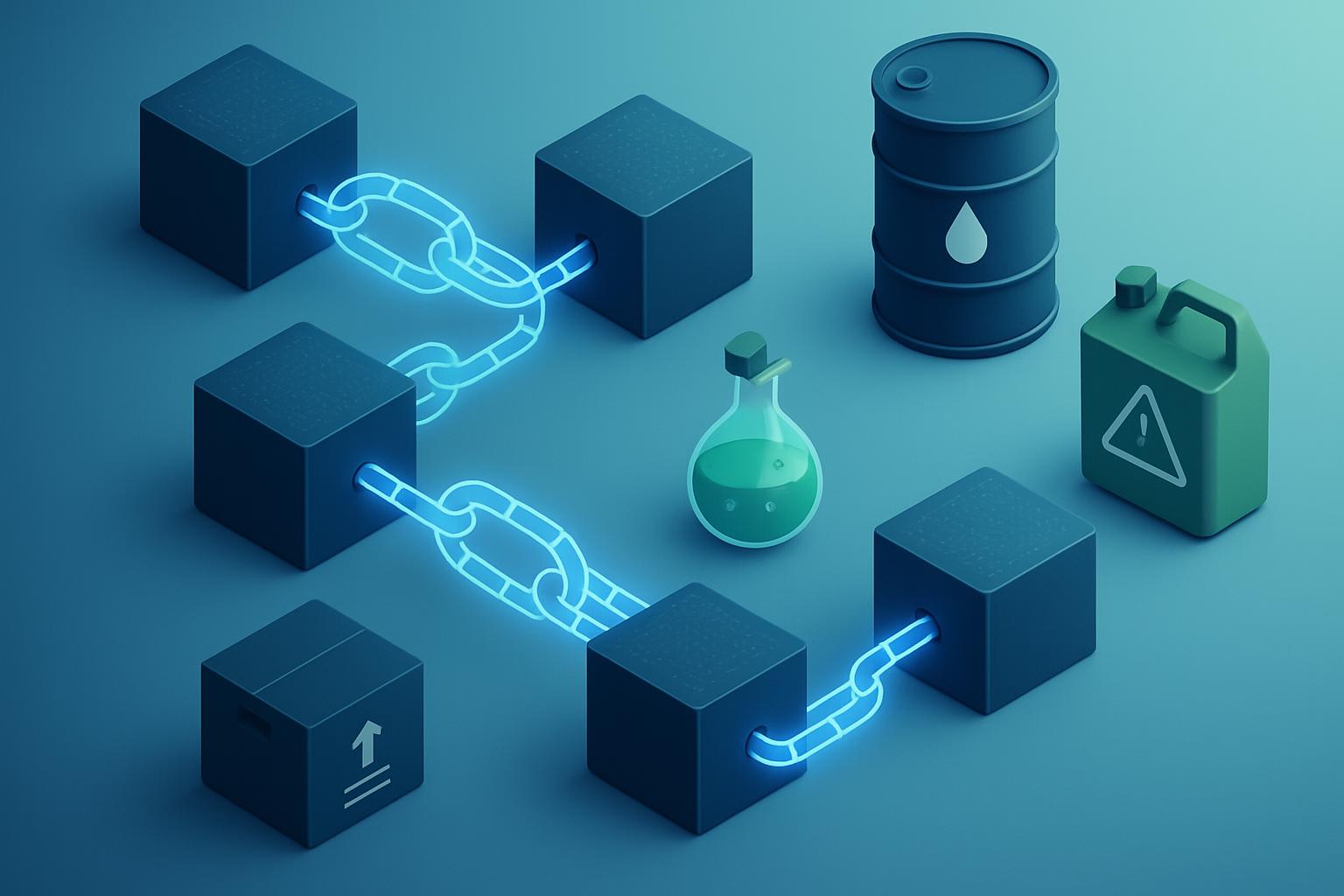 Blockchain technology for chemical supply chain traceability