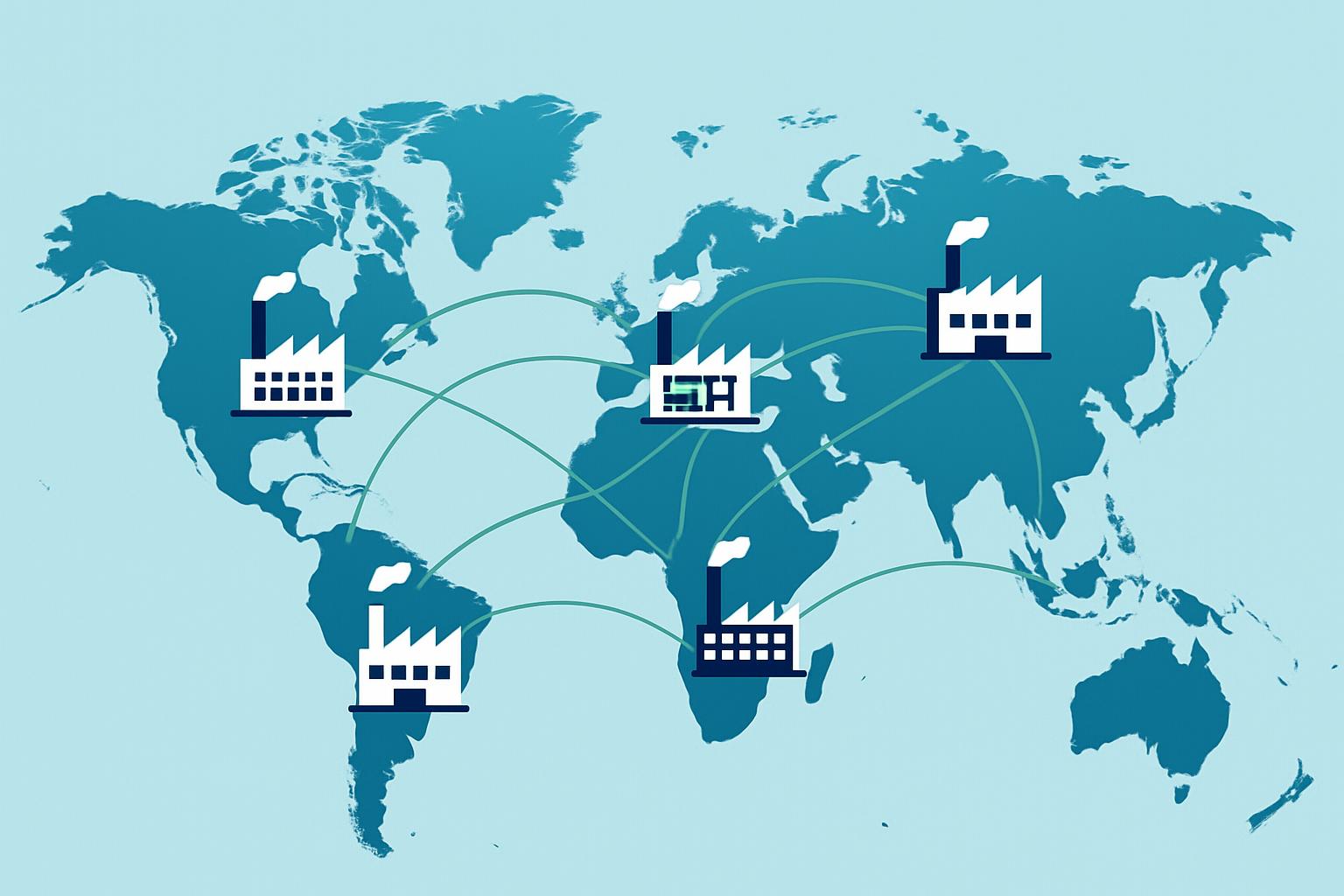 Supplier diversification across global regions